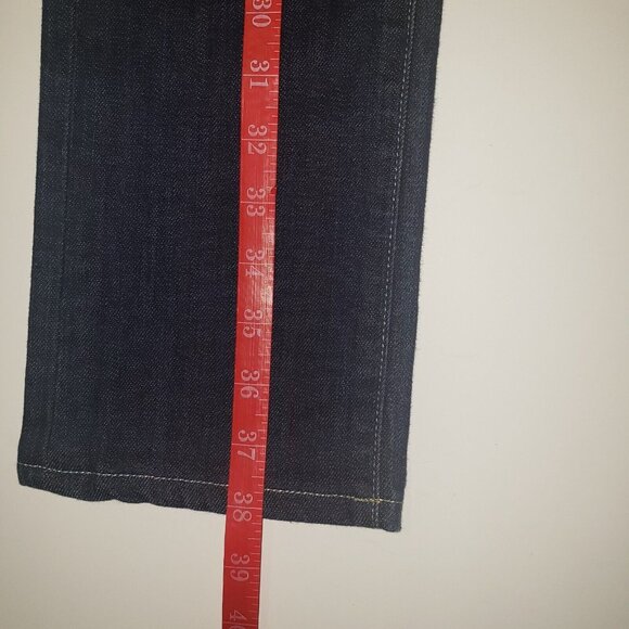 Paige Jeans Women’s Size 25 Skyline Skinny Dark Wash Stretch Distressed Citycore - Picture 7 of 16